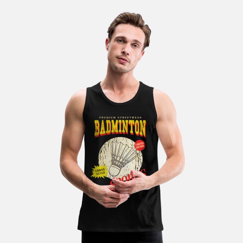 Men’s Badminton Graphic Tank