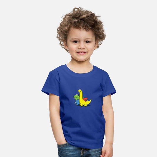 Dino Gang, Colored on Kids’ Premium T-Shirt