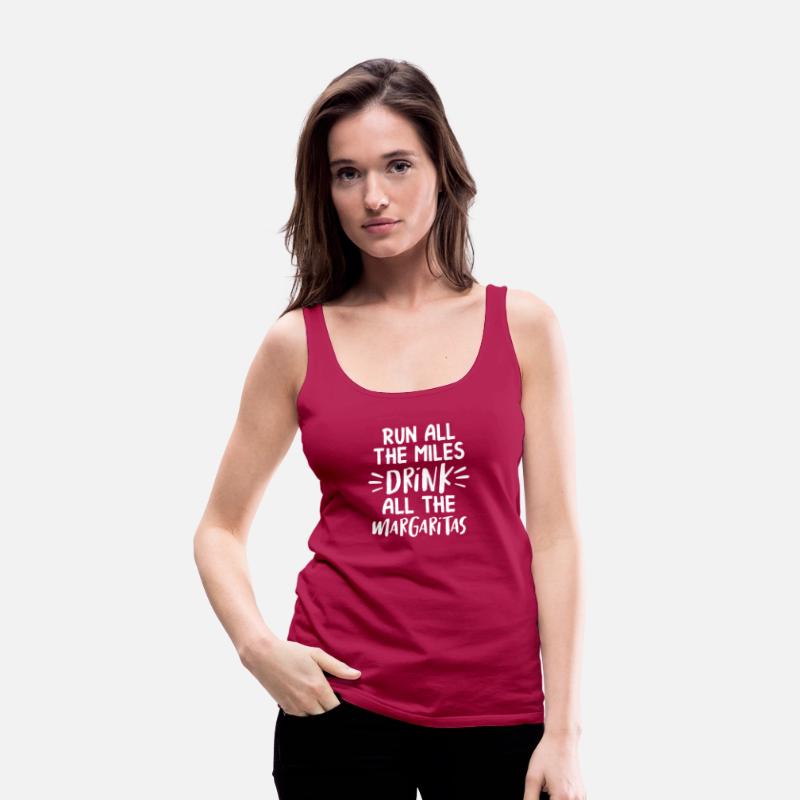 Run on Women’s Premium Tank Top